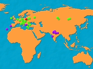 Across the world.