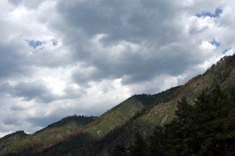 Czemal, Ałtaj, Syberia, Rosja (Podróż Koleją Transsyberyjską,Transsibem nad Bajkał)