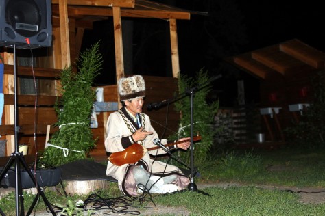 Buriat szaman, Czemal, Ałtaj, Syberia, Rosja