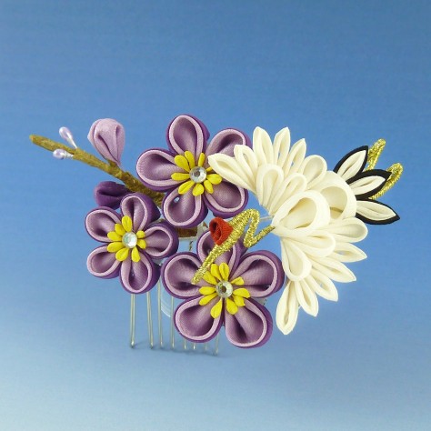 Kanzashi by Wisteria Gardens