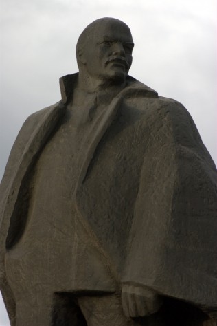 Площадь Ленина в Новосибирске - Plac Lenina w Nowosybirsku (Podróż Koleją Transsyberyjską,Transsibem nad Bajkał)