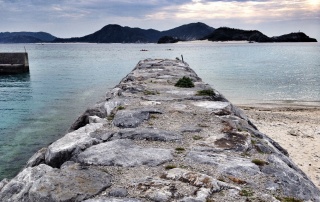 Plaża na wyspie Zamami, Kerama Islands, Okinawa, Japonia