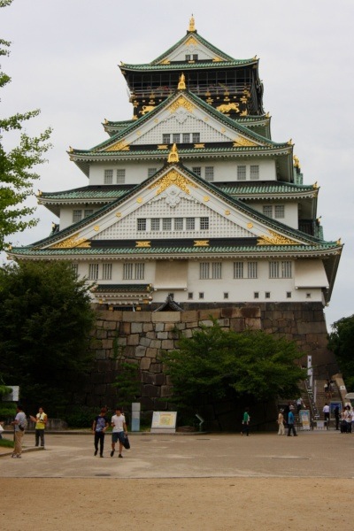 Ciekawe miejsca w Japonii: Zamek Osaka-jo