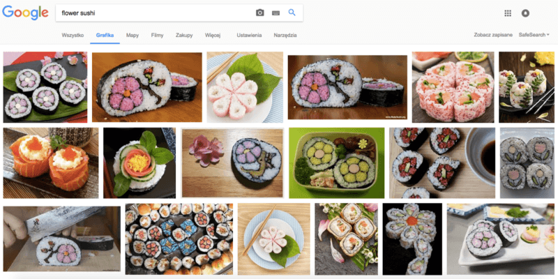Rodzaje sushi: kwiatowe sushi - futomaki