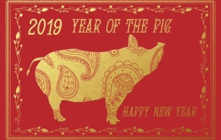 Happy New Chinese Year, Year of the Pig!