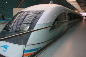 Chińskie zwroty przydatne w podróży - Shanghai Maglev (magnetic levitation train)