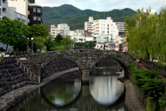 Ciekawe miejsca w Japonii: Most Okularowy - Meganebashi (Nagasaki)