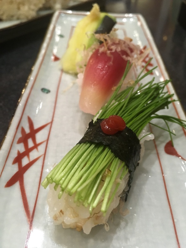 Wegańskie sushi w Tokio (Sushi Zanmai)