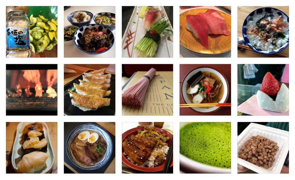 Kuchnia japońska mozaika - konkurs fotograficzny Tabemono 2020