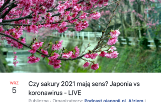 Czy sakury 2021 mają sens? Japonia vs koronawirus - LIVE