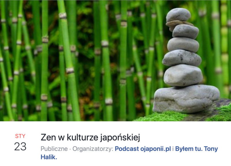Zen w kulturze japońskiej (zaproszenie na spotkanie LIVE)