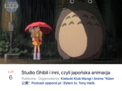 Studio Ghibli i inni, czyli japońska animacja (zaproszenie na spotkanie LIVE)