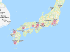 Najlepsze miejsca w Japonii do oglądania kwitnących wiśni (sakura) - lista i mapa