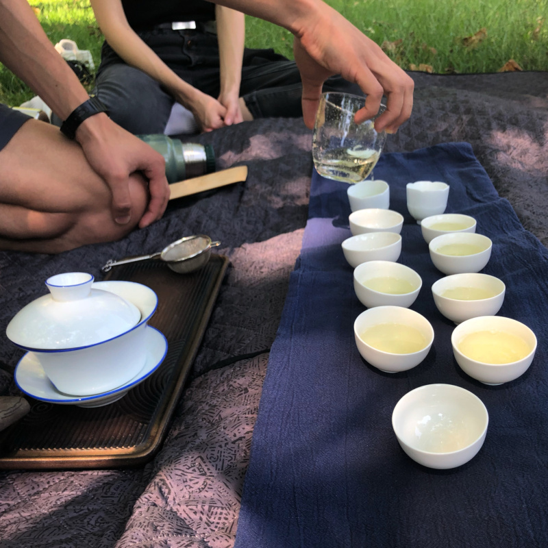Chińska ceremonia herbaciana - degustacja herbaty Teamail