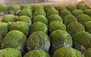 Happa to Mame (Warszawa): matcha daifuku