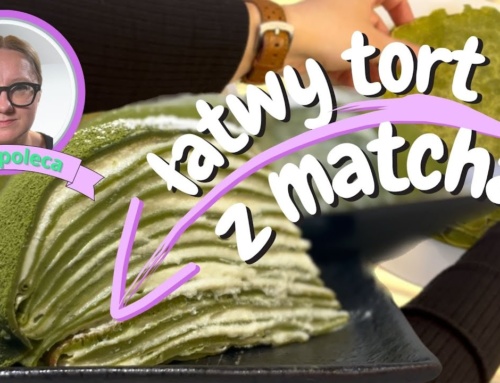 Japoński tort naleśnikowy z matcha (instrukcja video)