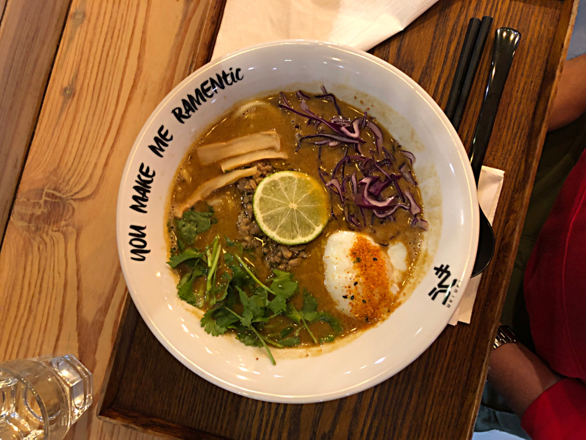 Uki Uki - Ramen Day: Spicy miso gapao ramen