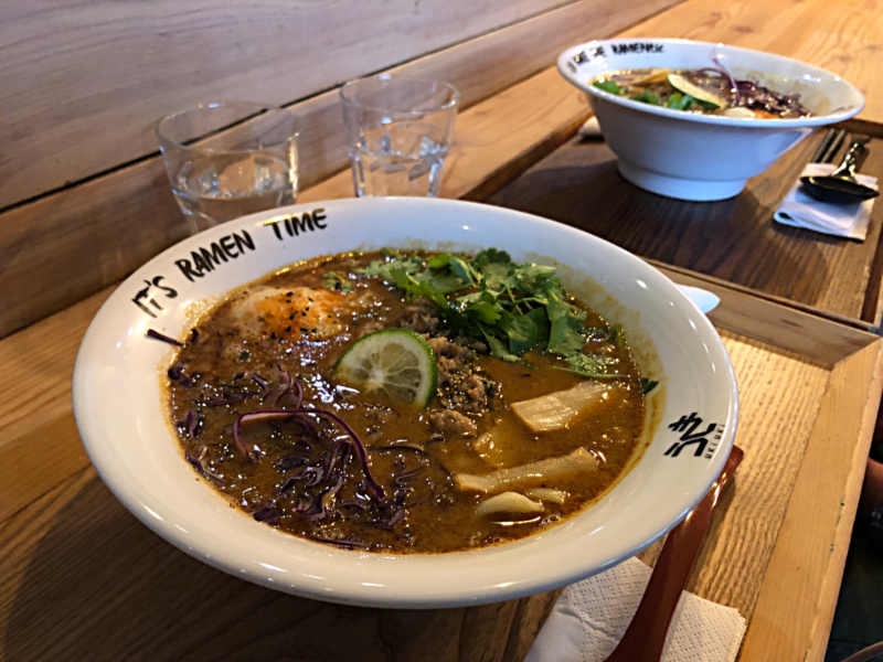Uki Uki - Ramen Day: Spicy miso gapao ramen