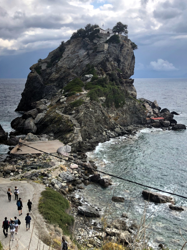Wyspa Skopelos: Agios Ioannis (miejsca z filmu Mamma Mia!)
